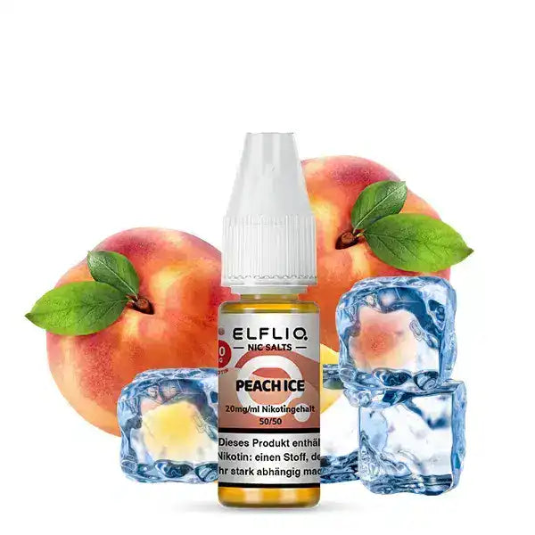 Elfliq Peach Ice E-Liquid von Elf Bar