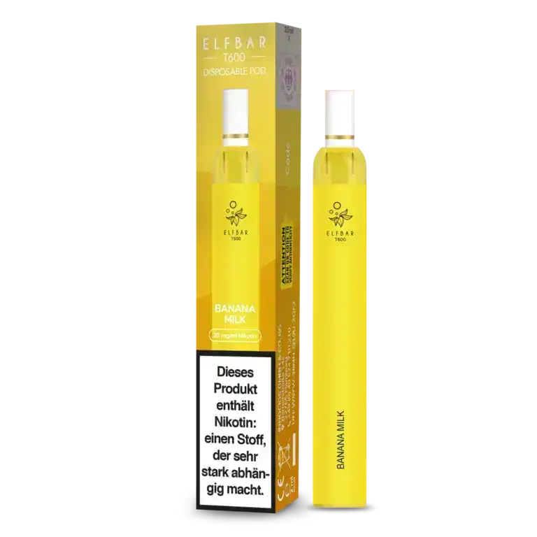 Elf Bar T600 Banana Milk Einweg E-Zigarette