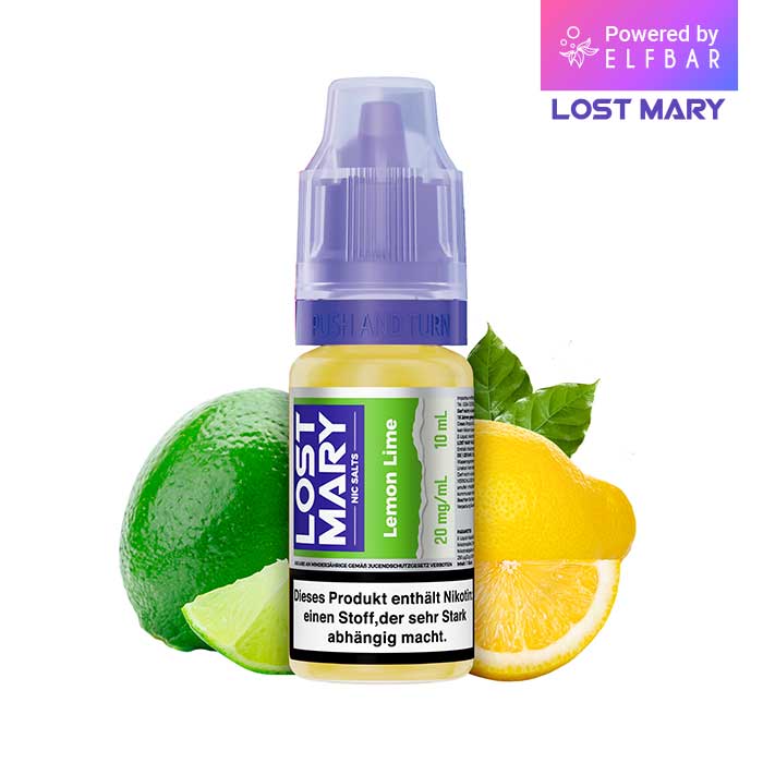Lost Mary Liquid Lemon Lime E-Liquid