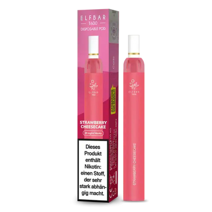 elf bar t600 Strawberry cheesecake jetzt bei uns im Shop probieren.