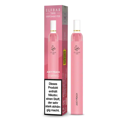 T600 Juicy Peach bei elfbar vapes eu