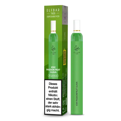 Elfbar T600 Kiwi Passion Guava Einzelprodukt ansicht