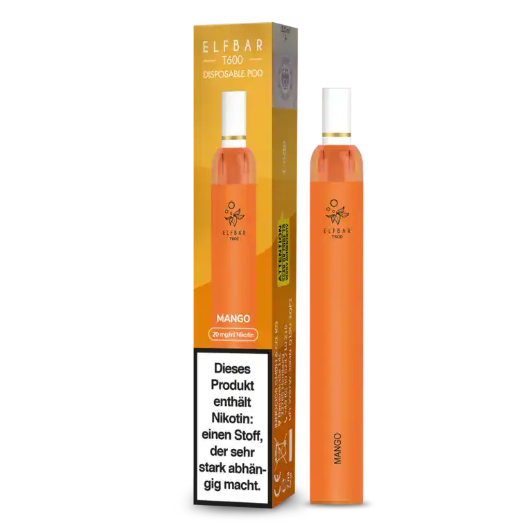Elf Bar T600 Mango bei elfbar vapes eu sehr erschwinglich bestellen