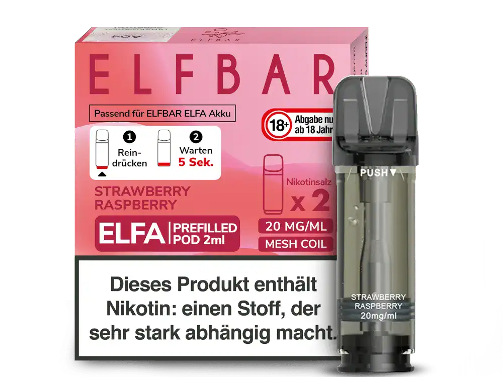 Elfa Pods Strawberry Raspberry