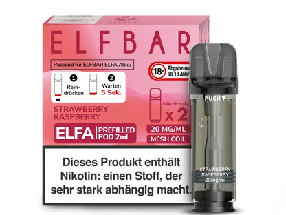Elfa Pods Strawberry Raspberry