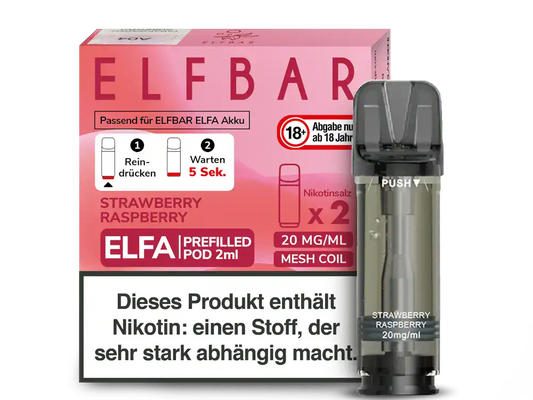 Elfa Pods Strawberry Raspberry