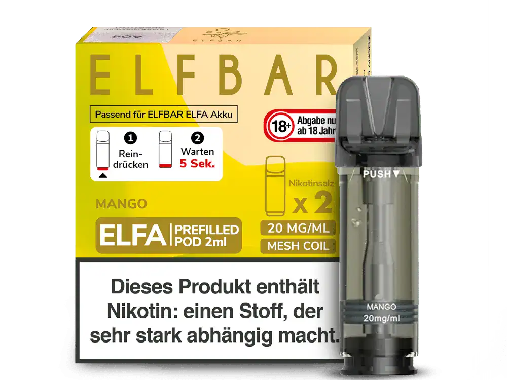 Elfa Pods Mango Geschmack