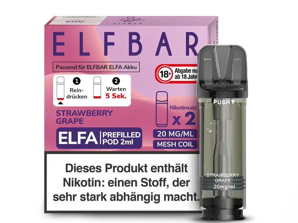 Elfa Pods Strawberry Grape