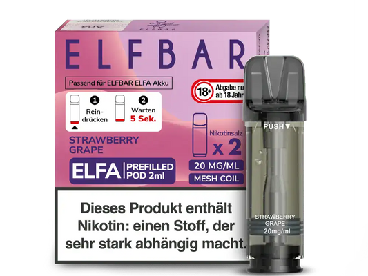 Elfa Pods Strawberry Grape