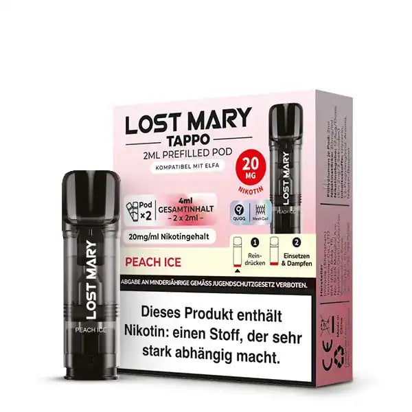 Lost Mary Pods Peach Ice
