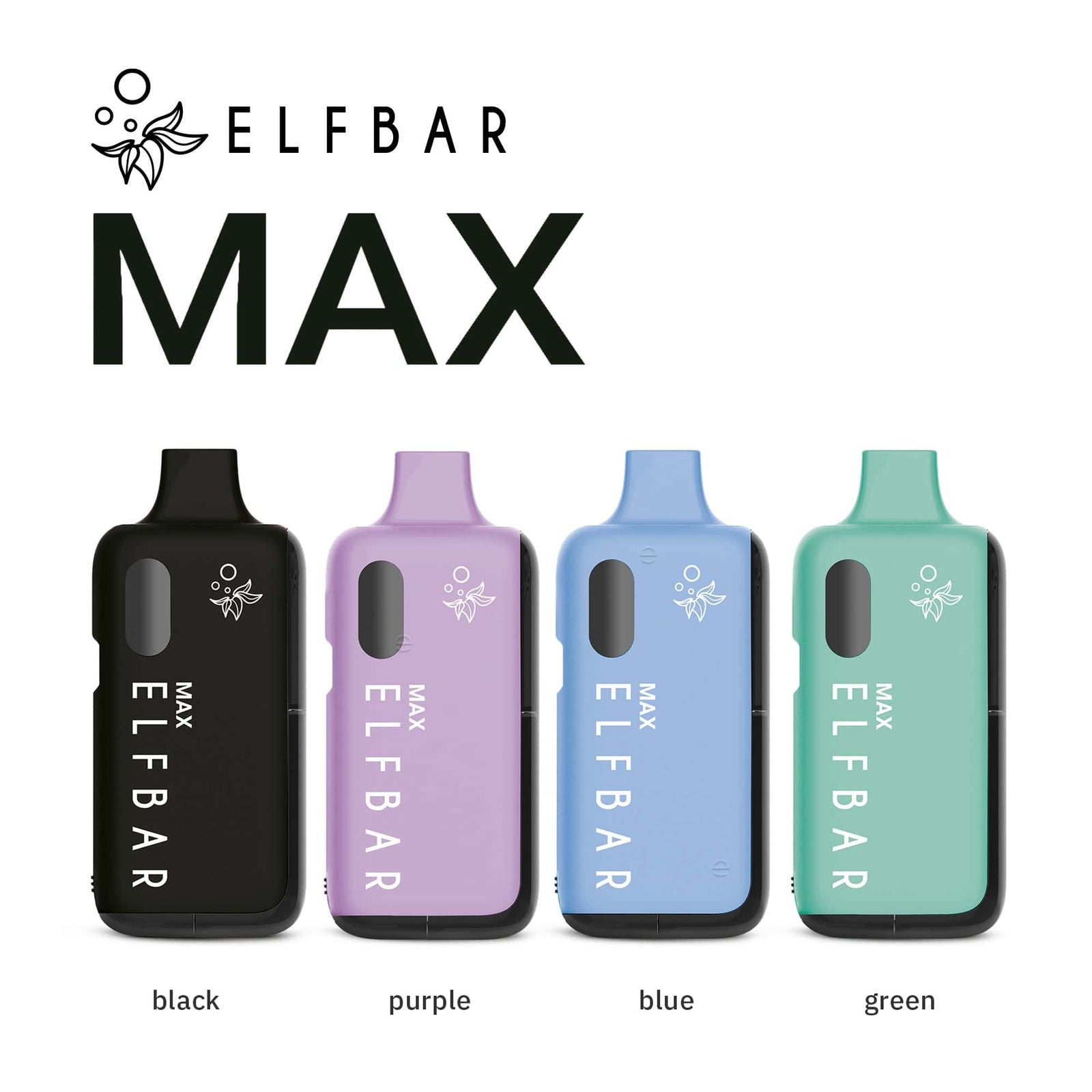 Elf Bar Max Basisgeräte in verschiedene Farben