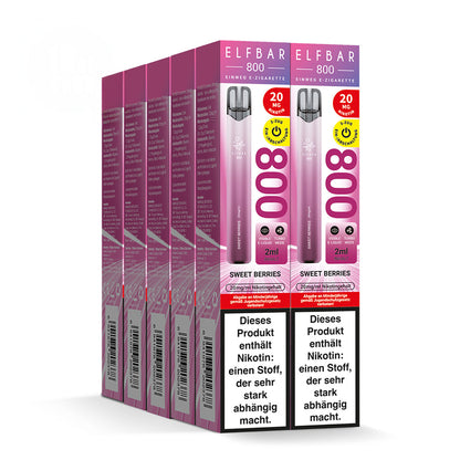 Elfbar 800 Sweet Berries Einweg E-Zigarette