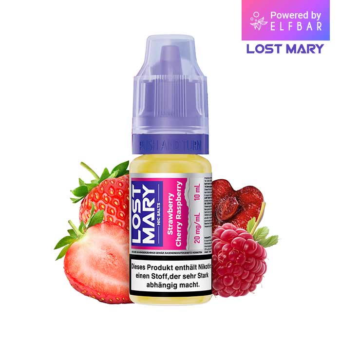 Lost Mary Liquid Strawberry Cherry Raspberry E-Liquid