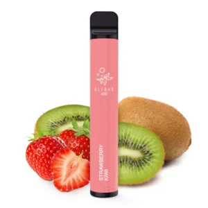 mit dem Elfbar Strawberry Kiwi kannst du dir den Sommer ganz einfach zurück nachhause holen