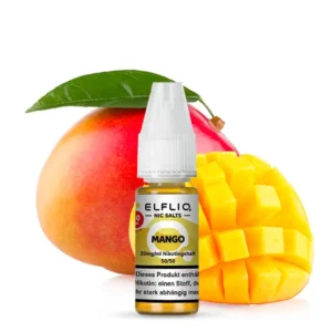 Elfliq Mango in verschiedenen Nikotinstärken, kompatibel mit Charlie Lovers Refill Pods