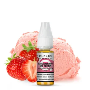 Elfliq Strawberry Ice Cream bei uns im Shop in verschiedenen Nikotinstärken kaufen - kompatibel mit Charlie Lovers Refill Pods