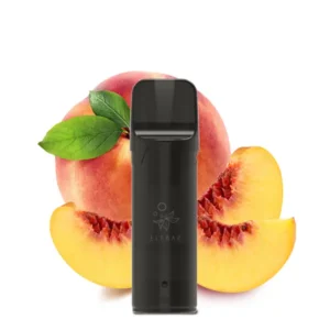 ELFA Pods Juicy Peach mit einem saftigen Pfirsich