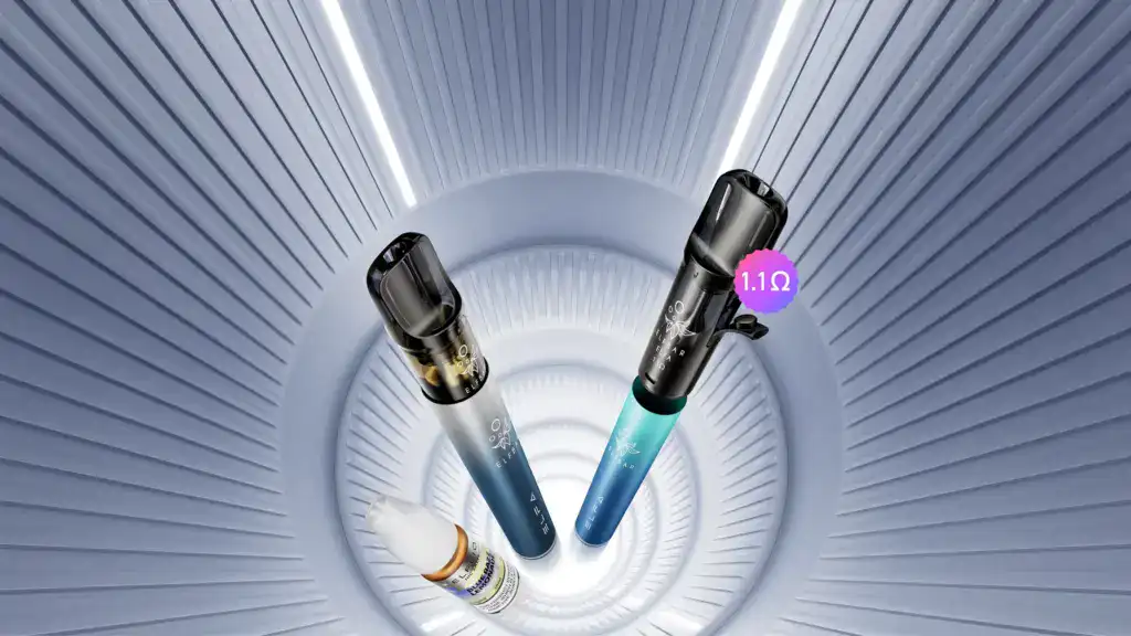 Elfa Refill Pods und Basisgeraet Banner