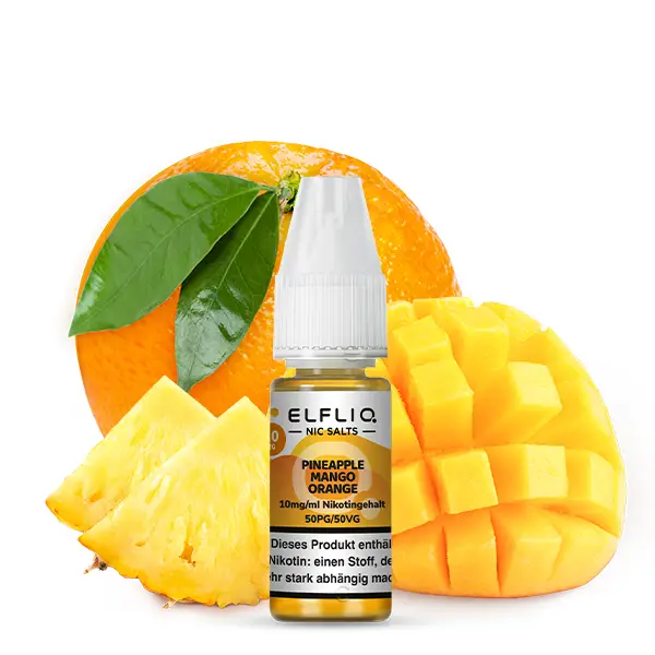 Elfliq Pineapple Mango Orange, 10 ml, 20 mg/ml Nikotingehalt