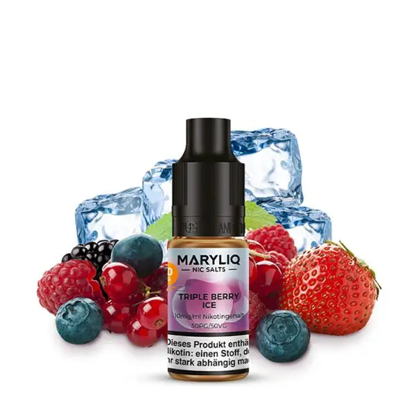 10ml Maryliq Triple Berry Ice mit 20 mg/ml nikotinstärke by Elf Bar