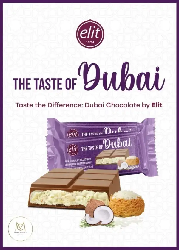 Elit Dubai schokolade kokosnusscreme 90g bei elfbar sehr preiswert.