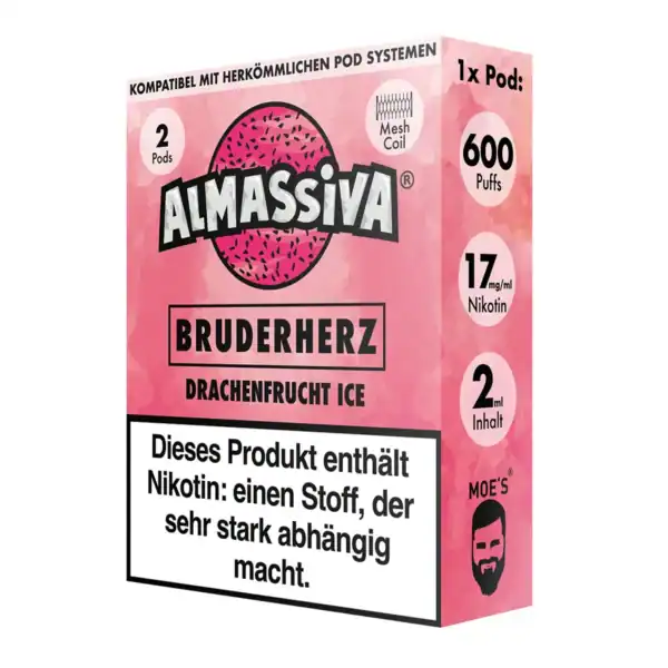 Al Massiva Pods Bruderherz - 17 mg/ml – Bild 3