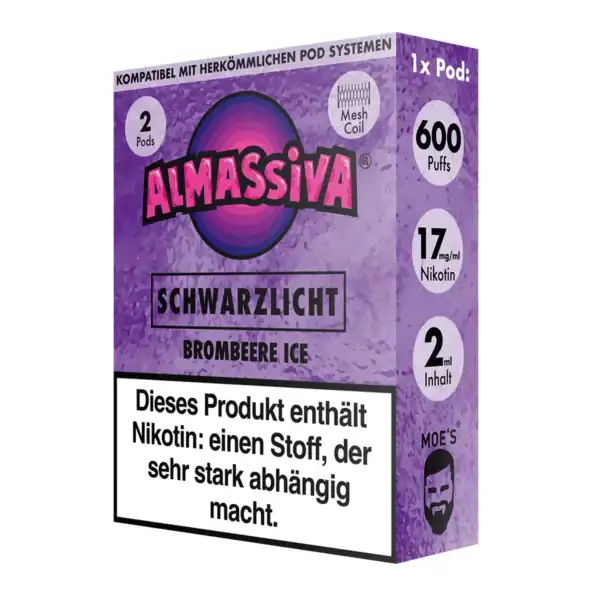 Al Massiva Pods Schwarzlicht - 17 mg/ml – Bild 3
