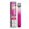 ELFBAR 800 Dragon Fruit Strawberry Einweg E-Zigarette mit Verpackung – pinkes Design, 2 ml E-Liquid mit Drachenfrucht-Erdbeer-Aroma, 20 mg Nikotin, deutlich sichtbarer Warnhinweis auf der Verpackung
