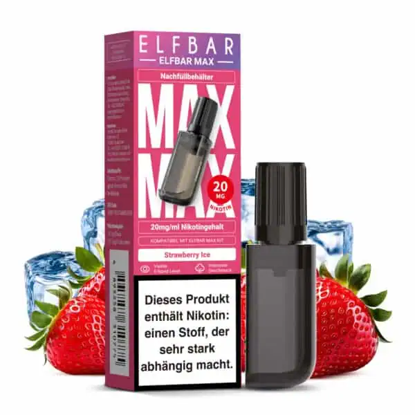 elfbar max strawberry ice 1 2