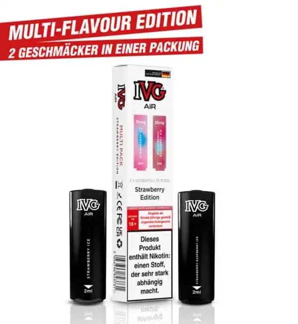 IVG Air Pods Strawberry Edition - 20 mg/ml