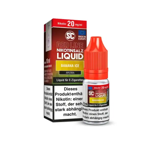 SC Liquid Banana Ice - Red Line – Bild 2