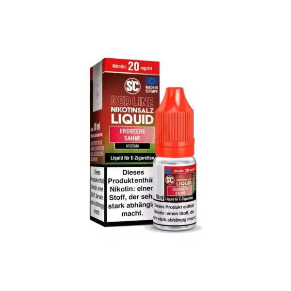 SC Liquid Erdbeere Sahne - Red Line – Bild 2