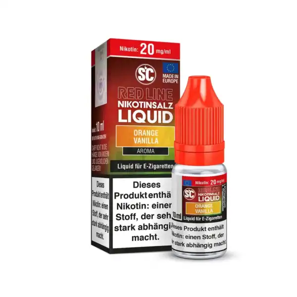 SC Liquid Orange Vanilla - Red Line – Bild 2