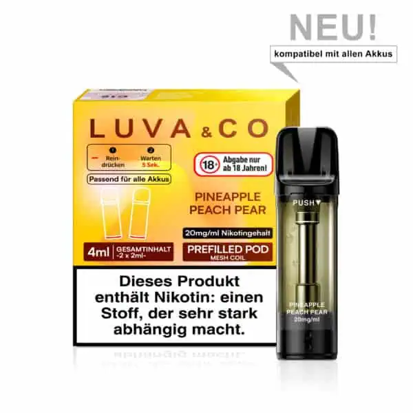 Luva & Co Pineapple Peach Pear – 20 mg/ml